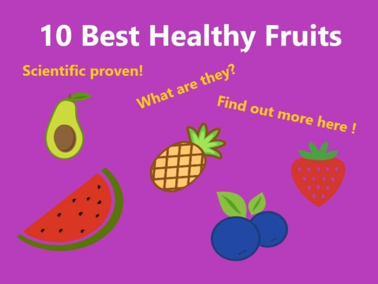 10 Best Healthy Fruits